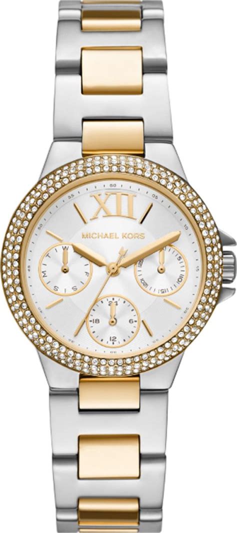 michael kors mini camille glitz pave chronograph bracelet watch|Michael Kors camille pave watch.